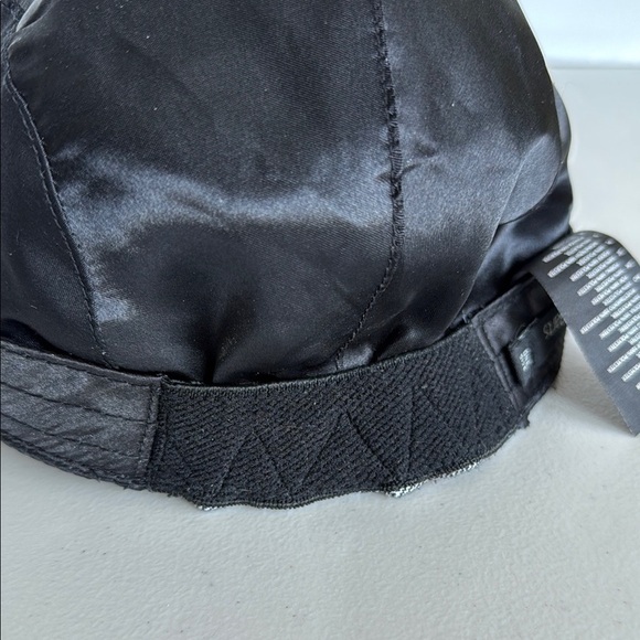 Barts Black and White Plaid Hat - Picture 12 of 16